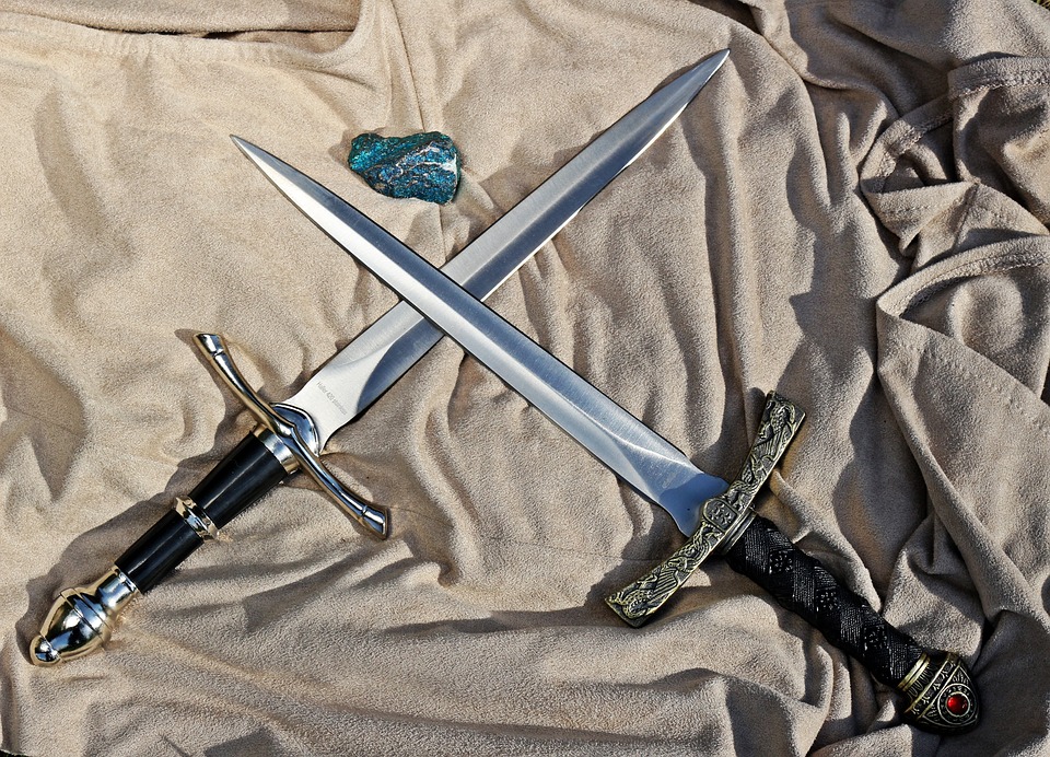 zkřížené meče
